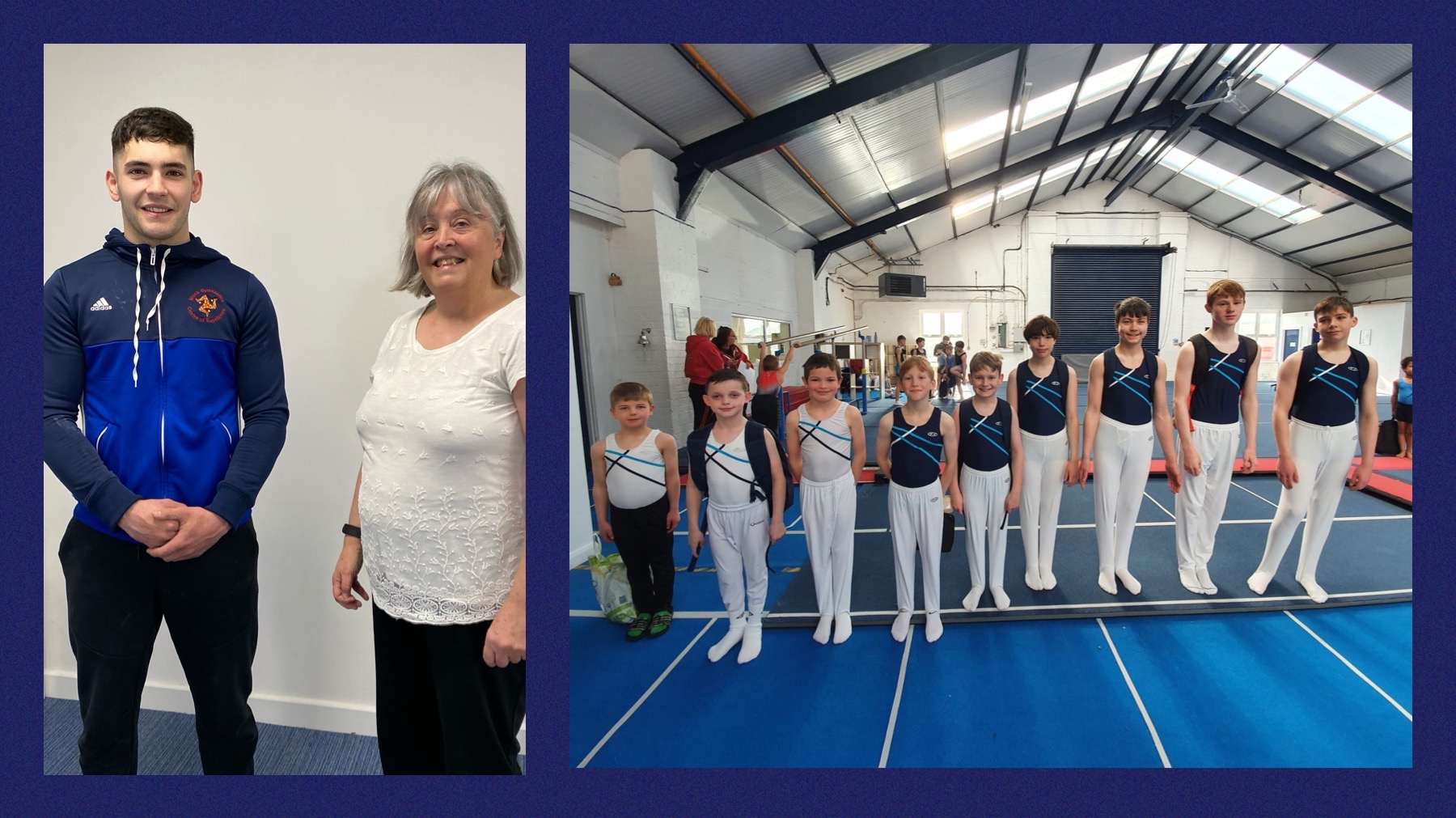 APRIL 2022 NICHOLAS HARVEY FROM MANX GYMNASTICS Erewash